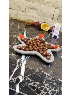Marble Center Mermer Yıldız Sunum Tabağı Küçük Boy