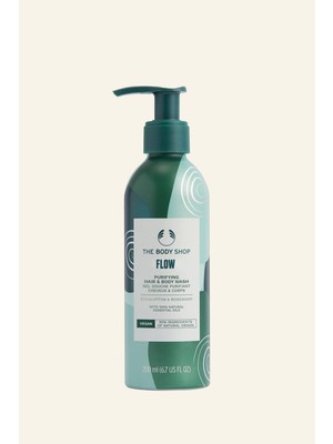 The Body Shop Flow Purifying Saç ve Vücut Şampuanı 200 ML