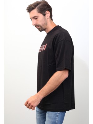 Sar-Esh Jordan Baskılı Oversize T-Shirt