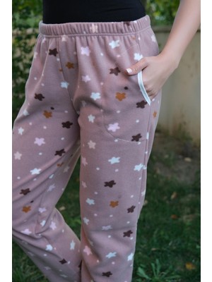 Akbeniz Kadın Welsoft Polar Tek Alt Pijama 210056