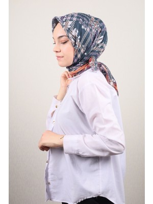 Polo İst.  Polo İst. Desenli Keten Flamlı Eşarp - DESEN-712 - Renk-13 -93