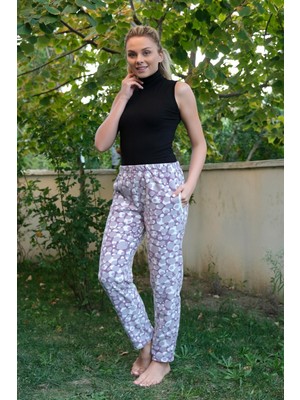 Akbeniz Kadın Welsoft Polar Tek Alt Pijama 210055