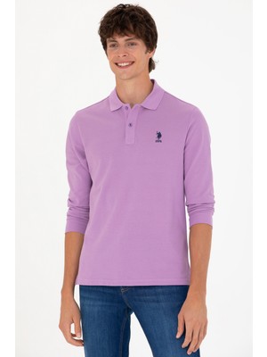 U.S. Polo Assn. Erkek Lila Sweatshirt 50276503-VR034