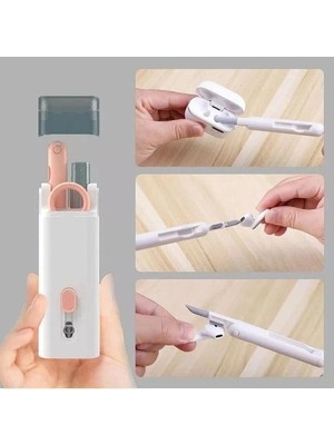 Newstore Home 7 In 1 Fonksiyonel Bilgisayar Laptop Klavye Telefon Kulaklık Airpod Temizleyici