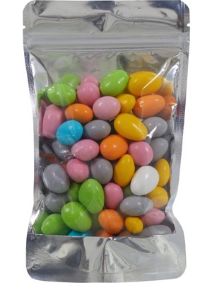 Packanya 11x18,5x3,5 Cm-100 Adet Şeffaf Metalize Doypack