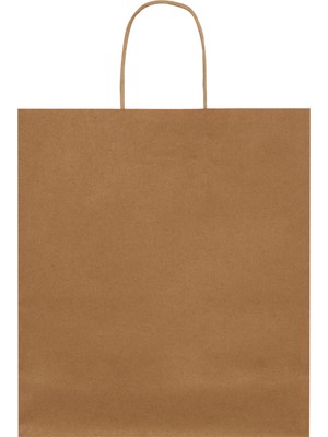 Packanya 25x12x31-200 Adet Burgu Saplı Kraft Çanta