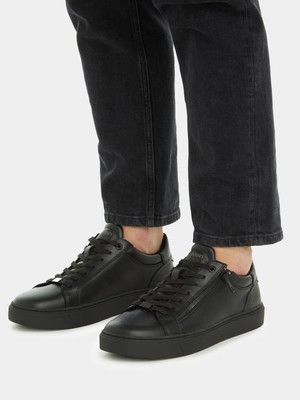 Calvin Klein Low Top Lace Up W/zıp Rubb