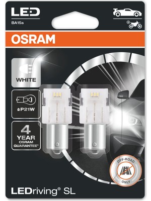 Osram Tek Duy 93 21W Beyaz LED Ampulü 6000K 2'li