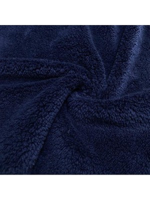 Mulberry Wellsoft Battaniye Televizyon Battaniyesi Peluş Polar Battaniye Tek Kişilik 170 x 230 cm  Lacivert