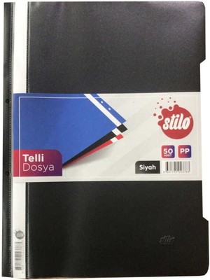 STİLO ECO SİYAH TELLİ DOSYA