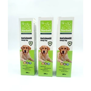 3 Kutu Köpekler Için Nansalmonoil Omega 3-6-9 200ML