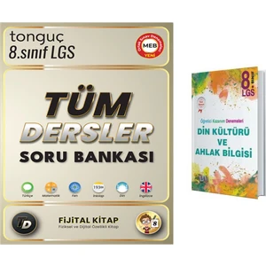 Tonguç Akademi 8. Sınıf Tüm Dersler Soru Bankası