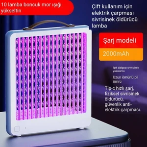 Kapalı Sivrisinek Katili Lamba USB Elektrik Çarpması Açık Sivrisinek Katili Ev Sinek Tuzağı Lambası (Yurt Dışından)
