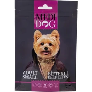 Medidog Biftekli Yetişkin Küçük Irk Köpek Ödül Maması 80 gr