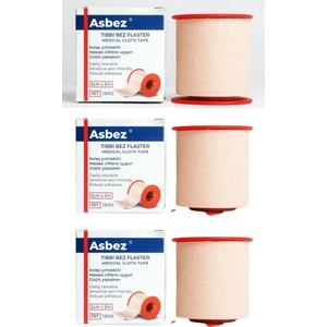 - Bez Flaster 5 cm x 5 m - 3 Adet