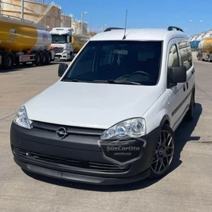 ŞüsCarOto Aksesuar Opel Combo C 2002–2012 Uyumlu Üniversal Astra H Lip Esnek Ön Lip 2 Parça Tampon Altı Dil Karlık Ön Ek