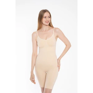 Shapewear Bel Bacak Göğüs Basen Toparlayıcı Askılı Inceltici Tüm Vücut Korsesi Tam Boy Ten Korse