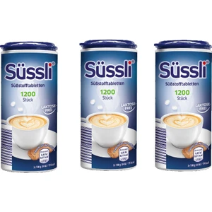 1200 Tablet Tatlandırıcı Laktozsuz 3 Adet