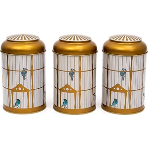 ERB04T7 Silindir Saklama Kabı Ø105 3 Lü Set, Bird Cage