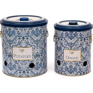 ERB23T6 Patates-Soğan Saklama Kabı 2 Li Set, Azulejos