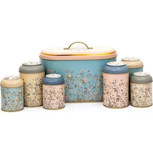 Erb01u2 Oval Ekmek Kutusu 7 Li Set, Botanica