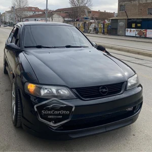 ŞüsCarOto Aksesuar Opel Vectra B 1995-2002 Uyumlu Üniversal Astra H Lip Esnek Ön Lip 2 Parça Tampon Altı Dil Karlık Ön Ek