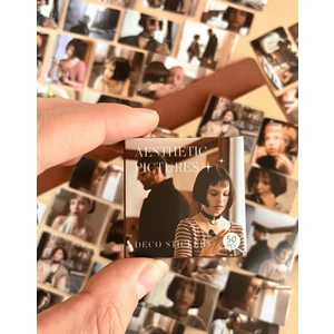 Kağıt Gemi Dükkan Leon Mathilda Filmi Kutu Sticker / Bullet Journal / Defter Süsleme/ Çıkartma /