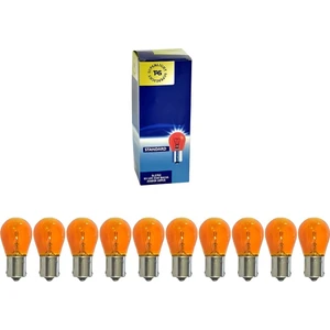 10 Adet 12V 21W 93 Turuncu Amber Sinyal Ampulü 10X PY21W Uyumlu