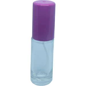 Parfüm Şişesi 12 ml (3 Adet) Geniş Pembe Boş Şişe