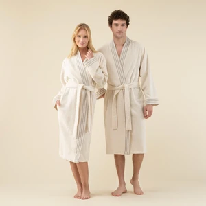 Rimmen Unisex Bornoz Natural
