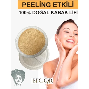 Doğal Kabak Lifi, Yüz Peelingi, Yüz ve Vücut Kesesi