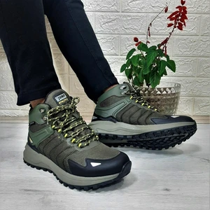 28680 Haki Waterproof Kaymaz Taban Erkek Bot