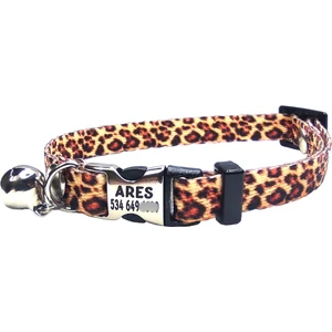 Ayz Markalama Metal Kilitli Kedi Tasması, Kedi Isimlik, Isimli Kedi Tasması, Isme Özel Tasma, Kedi Künyesi