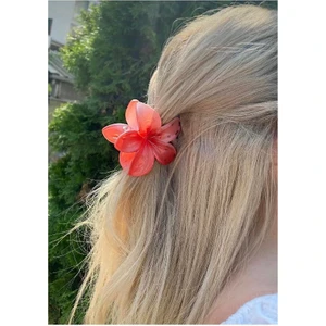 Nar Çiçeği Renk Lotus Çiçek Mandal Toka