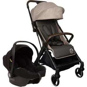 Gravity Autofold Black Cosmo Travel Sistem Bebek Arabası Beige