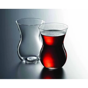 Beykoz 6 Parça Cam Çay Bardağı, Şeffaf, 145 cc