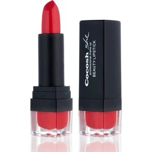 Cocosh She Beauty Lipstick Ruj 02 Pomegranate, Kremsi Formül, Saten Görünüm, Orta-Tam Kapatıcılık