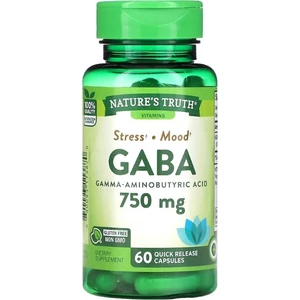 Nature's Truth Gaba, 750 mg 60 Hızlı Salınım Kapsül