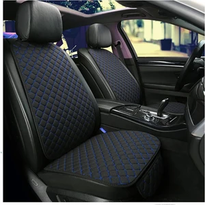 Naz Oto  Nazoto Araba Terletmez Ergonomik Koltuk Minderi (7 Parça) - 5 Koltuk Tam Set Siyah Mavi