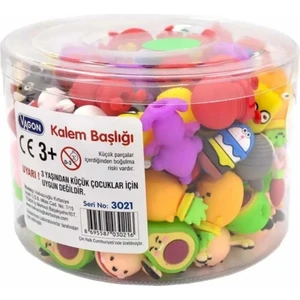 VAGON Silikon Kurşun Kalem Başlığı Kalem Süsü 120 Adet