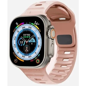 Bilişim Aksesuar Apple Watch Gs Dt Pro T500 Ultra 2 3 4 5 6 7 8 Se Uyumlu 42 44 45MM Special Spor Kordon Kayış Pembe
