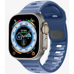 Bilişim Aksesuar Apple Watch Gs Dt Pro T500 Ultra 2 3 4 5 6 7 8 Se Uyumlu 42 44 45MM Special Spor Kordon Kayış Mavi
