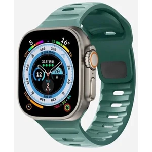Bilişim Aksesuar Apple Watch Gs Dt Pro T500 Ultra 2 3 4 5 6 7 8 Se Uyumlu 42 44 45MM Kordon Kayış Kaktüs Yeşil