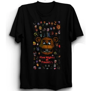 The Fame Five Nights At Freddy's, 5naf, Fnaf, Freddy Fazbear And Characters, Oyun, Game Tişört