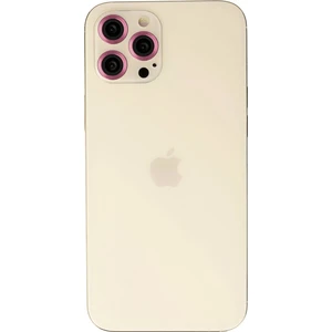 Apple iPhone 12 Pro Max  Kamera Safir Lens Koruyucu  - Pembe