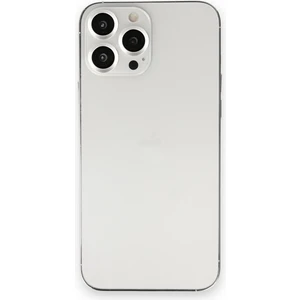 Apple iPhone 13 Pro Max  Kamera Safir Lens Koruyucu  - Gümüş