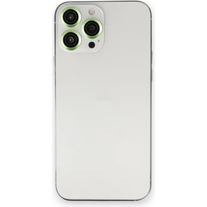 Apple iPhone 14 Pro Max  Kamera Safir Lens Koruyucu  - Yeşil