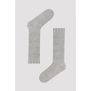 Soft Jakarlı Bej Tozluk