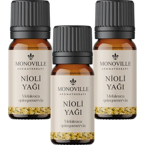 Monoville Nioli Uçucu Yağı 3'lü Set %100 Saf ve Doğal 3 x 10 ml