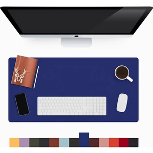 Lindos - Deri Mat, Masa Pedi, Büyük Mouse Pad, Ofis Için Mat, Su Geçirmez Mat, Ofis ve Ev Için Deri Pedi, Gaming Masa Matı, Masaüstü Için Masa
